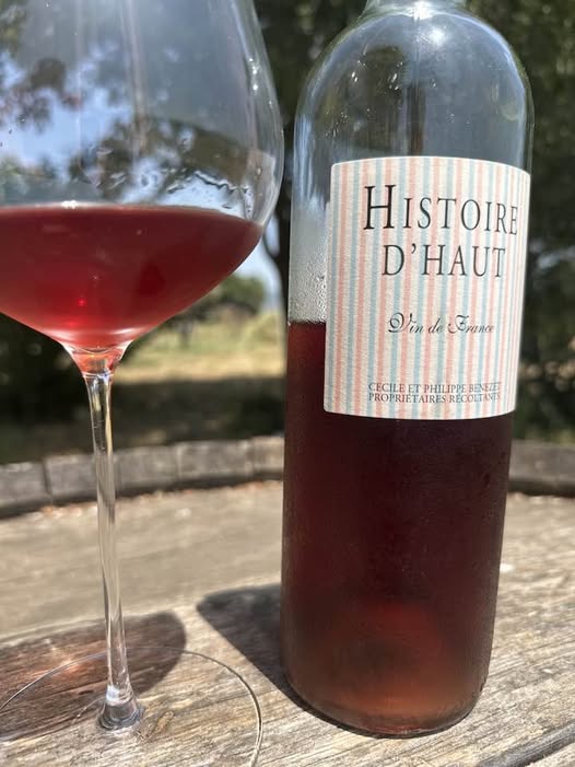 cuvée rosé histoire d'haute nature