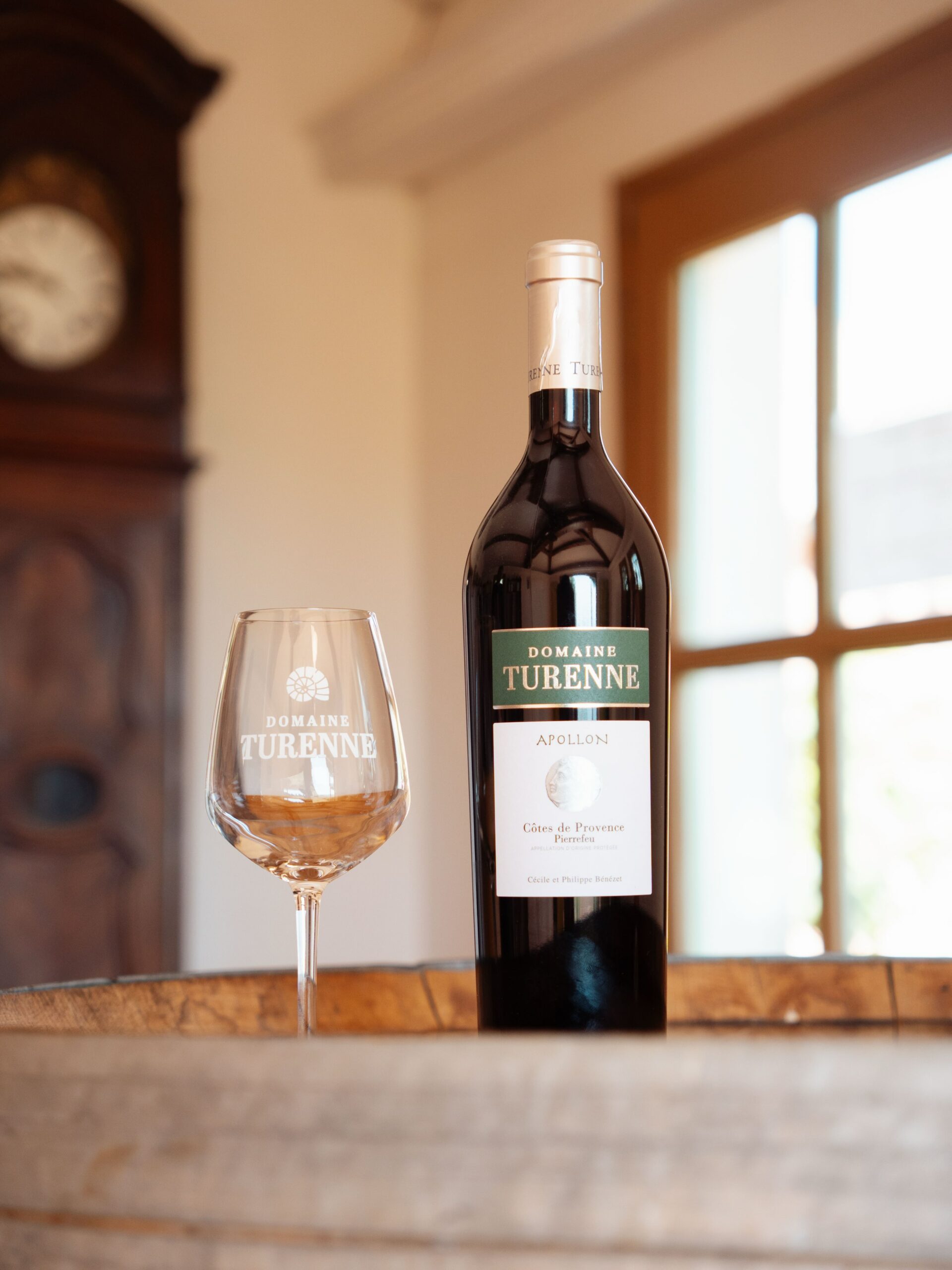 cuvée rouge AOP côté de provence pierrefeu